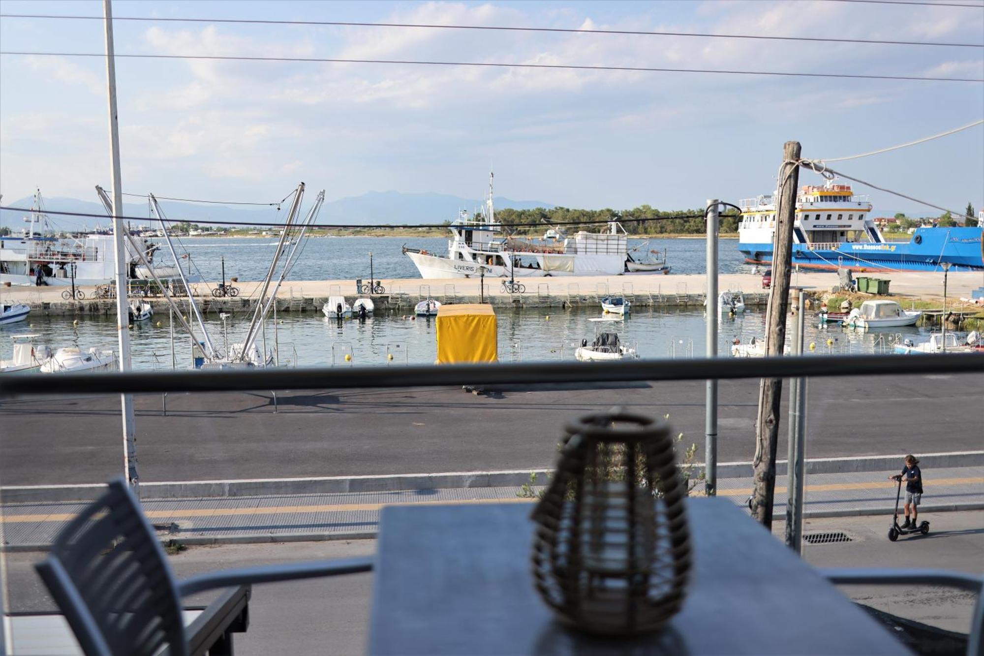 Nautico Rooms Keramoti  Eksteriør billede
